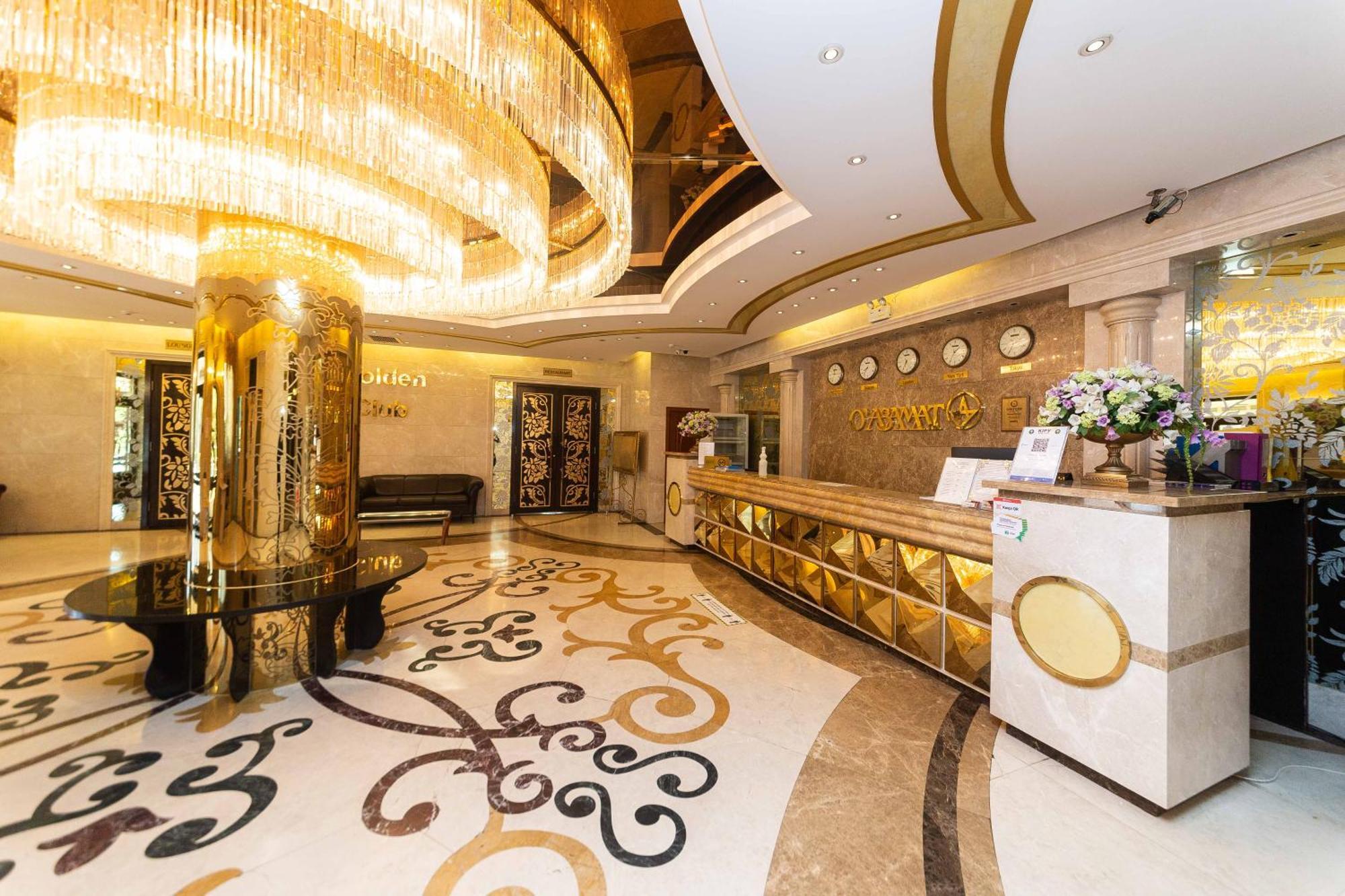 O Azamat Hotel อัสตานา ภายนอก รูปภาพ